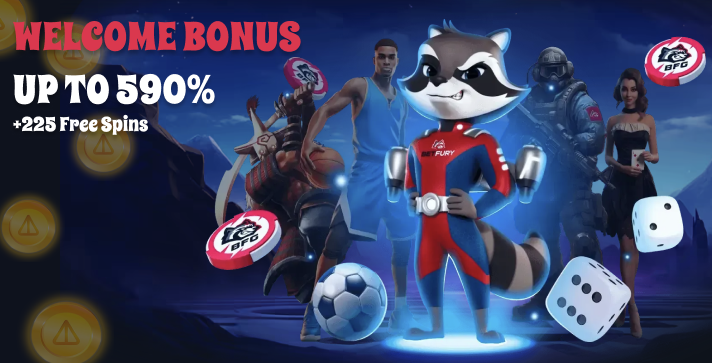 Welcome Bonus at Betfury Casino