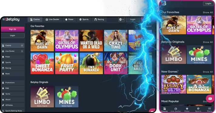 Slots selection at Betpaly.io Casino