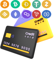 The option to buy crypto by credit card at casino
